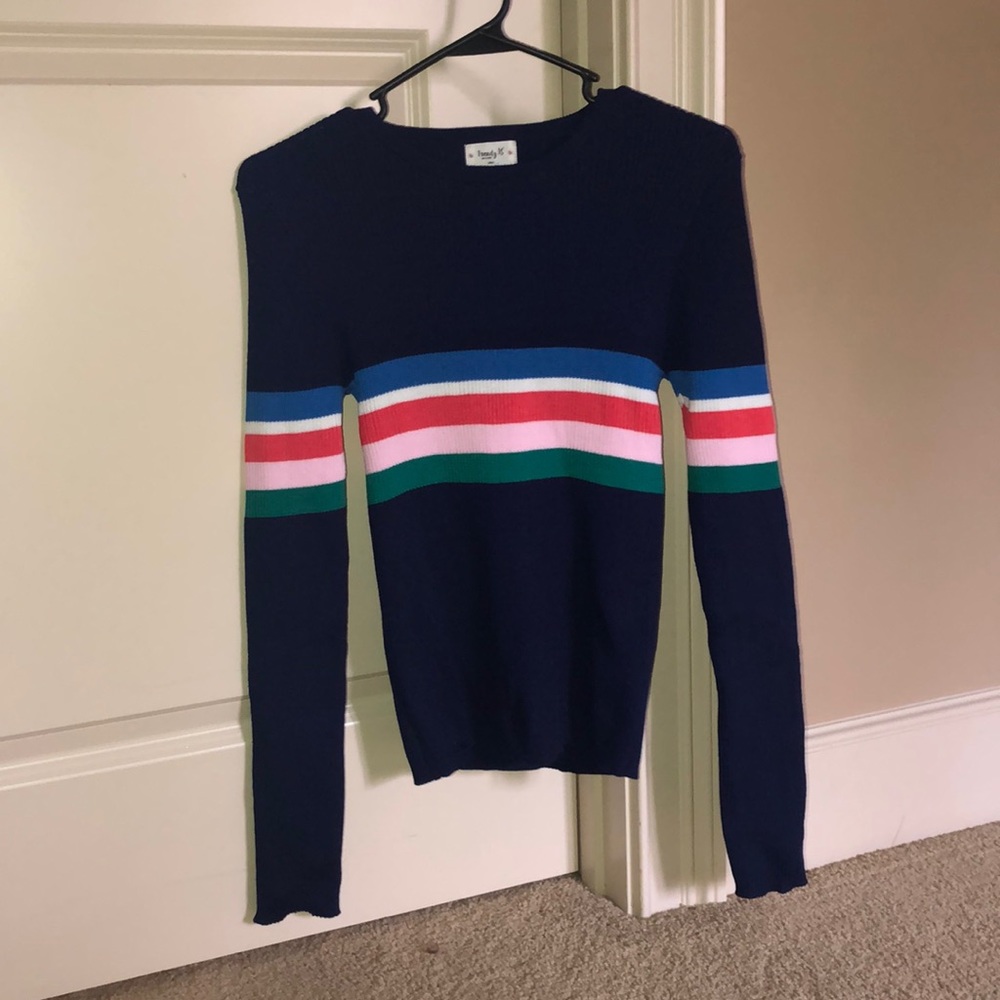 Trendy JS sweater shirt